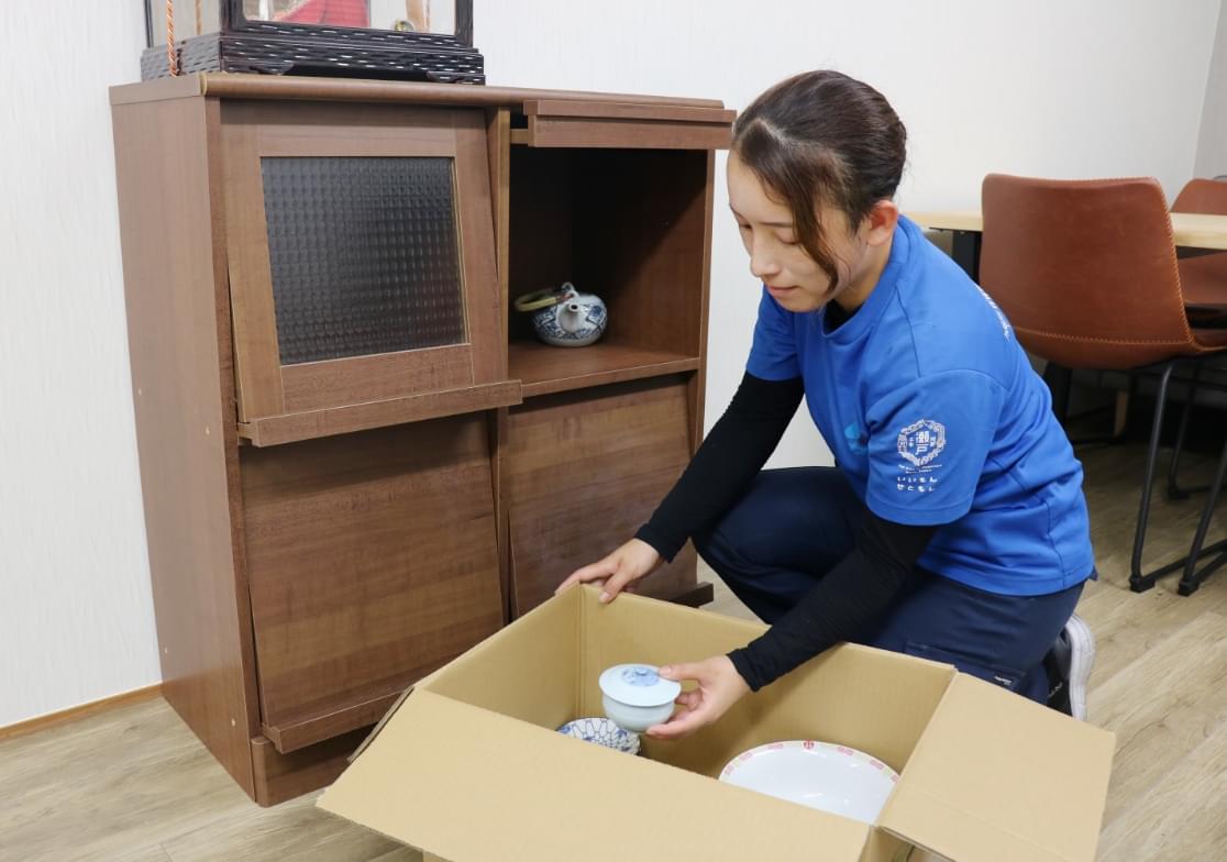 遺品整理によって、心の整理をサポートいたします。一つひとつの作業を丁寧かつ迅速に、お客様の負担を軽減するお片付けを。