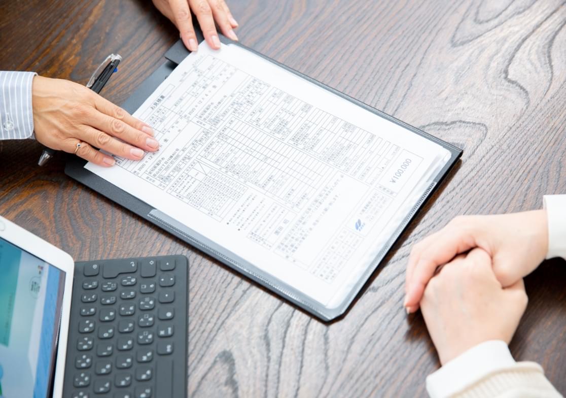 サービス内容と金額が把握しやすい明朗な見積書でご提案します!