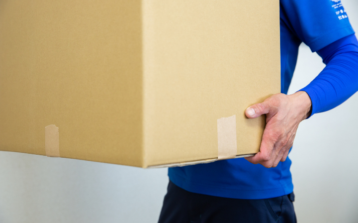 分別作業による貴重品・思い出の品のご返却